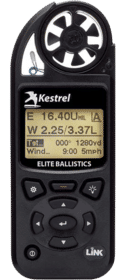 Kestrel 5700 ELITE Weather Meter Applied Ballistics and LINK in Black